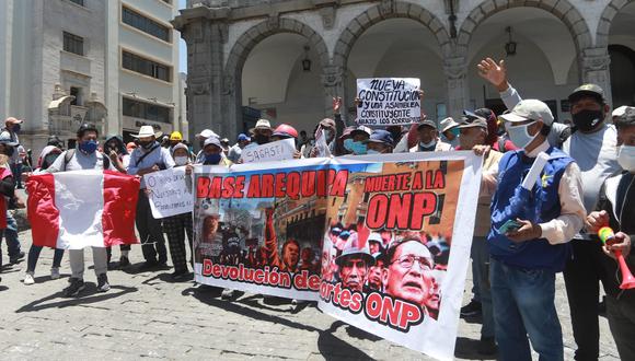 Piden que se devuelva los aportes a la ONP| Foto: Eduardo Barreda