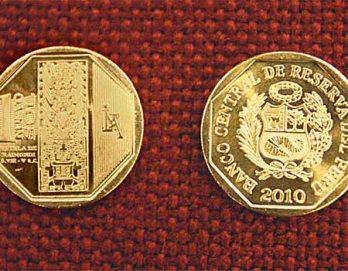 Nueva moneda de un sol con Estela de Raimondi