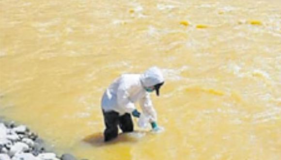 La contaminación del río Tambo ha generado la pérdida de varias hectáreas de cultivo de las tres provincias declaradas en emergencia. (Foto: Correo)