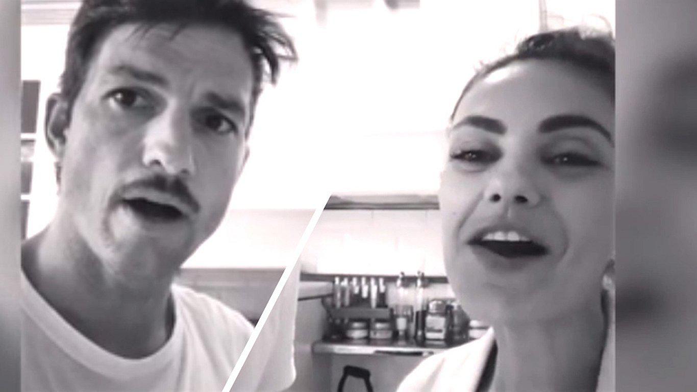 Ashton Kutcher y Mila Kunis cantan en español el éxito infantil "La Vaca Lola" (VIDEO)