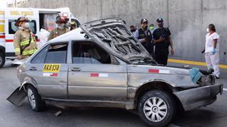 Conductor muere atropellado en la Vía Expresa tras bajar de su auto para arreglar desperfecto mecánico 