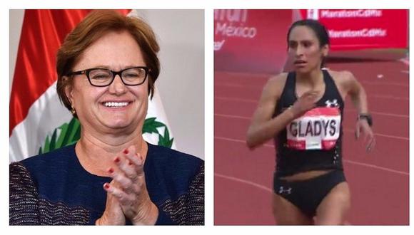 ​Nancy Lange y su emotivo mensaje a Gladys Tejeda por su triunfo en maratón de México