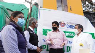 Instalan planta de oxígeno en hospital José Agurto Tello de Chosica