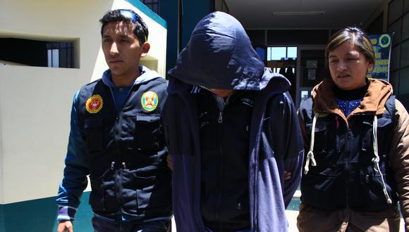 Sujeto es detenido por inducir a la fuga a menor de edad  Argentina. Huancayo.Fotos\Wilder Huaroc Mantari