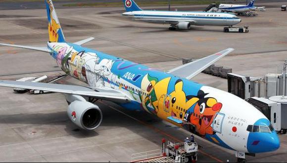 Brasil 2014: Japón llega con avión de Pokémon