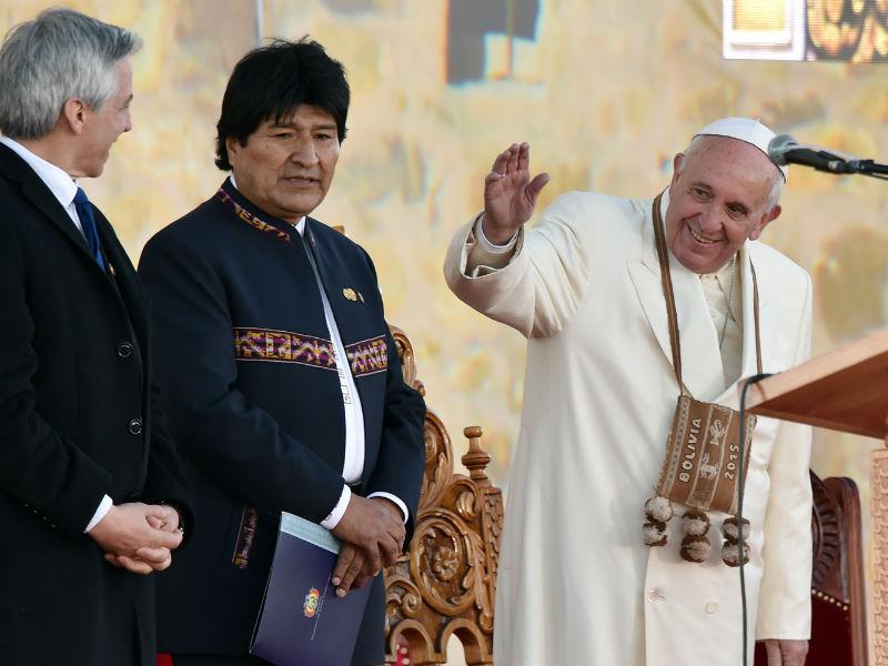 Evo Morales al papa Francisco: "Nos mutilaron el acceso al mar"