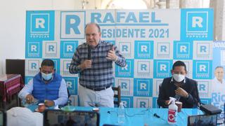 Rafael López Aliaga asegura que serán vigilantes si Keiko Fujimori gana las elecciones