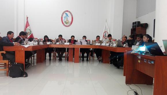 39 informes de fiscalización, 20 ordenanzas y 187 acuerdos aprobó el Consejo Regional de Ayacucho