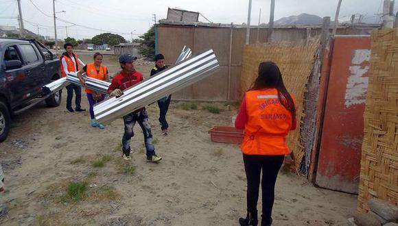 Arequipa: Recibieron frazadas 