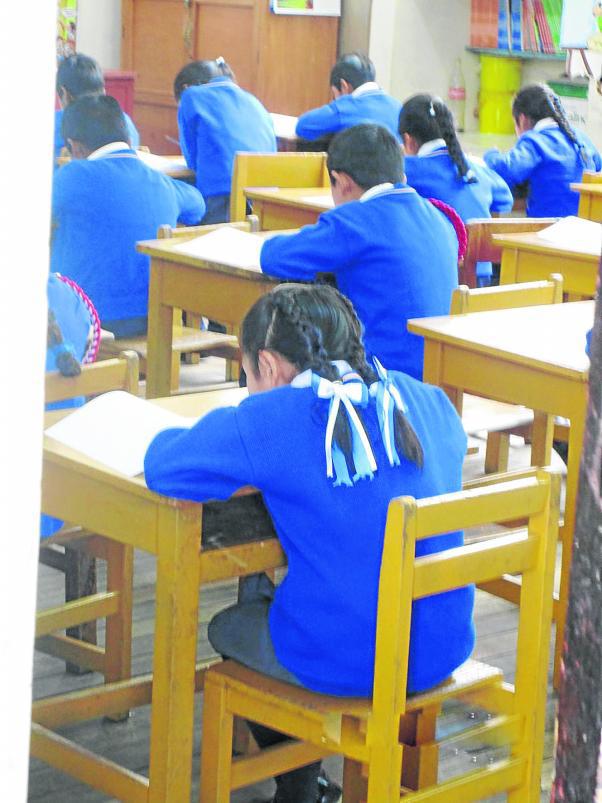 100% de alumnos en la región rinden evaluación censal