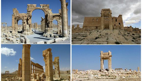 Palmira: Restaurar los monumentos de histórica ciudad llevará cinco años