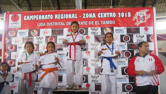 Ayacucho se coronó con el subcampeonato zonal de karate en Huancayo