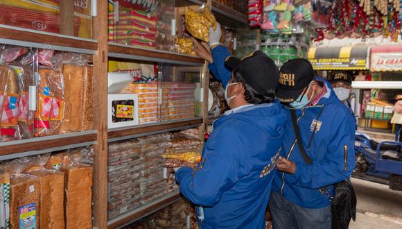 Operativo a confiterías en Huancayo antes de Halloween   Foto: Adrián Zorrilla/photoGEC