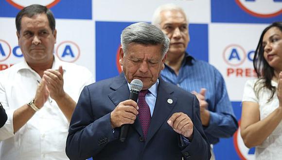 César Acuña lidera lista presidencial y participará junto a Carmen Omonte y Luis Iberico. (Foto: GEC)