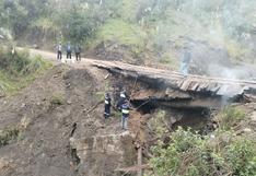 Áncash: Intensas lluvias causan daños a tres puentes peatonales en el ande 