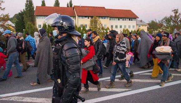 Eslovenia: Más de 12.600 migrantes llegaron en 24 horas, todo un récord 