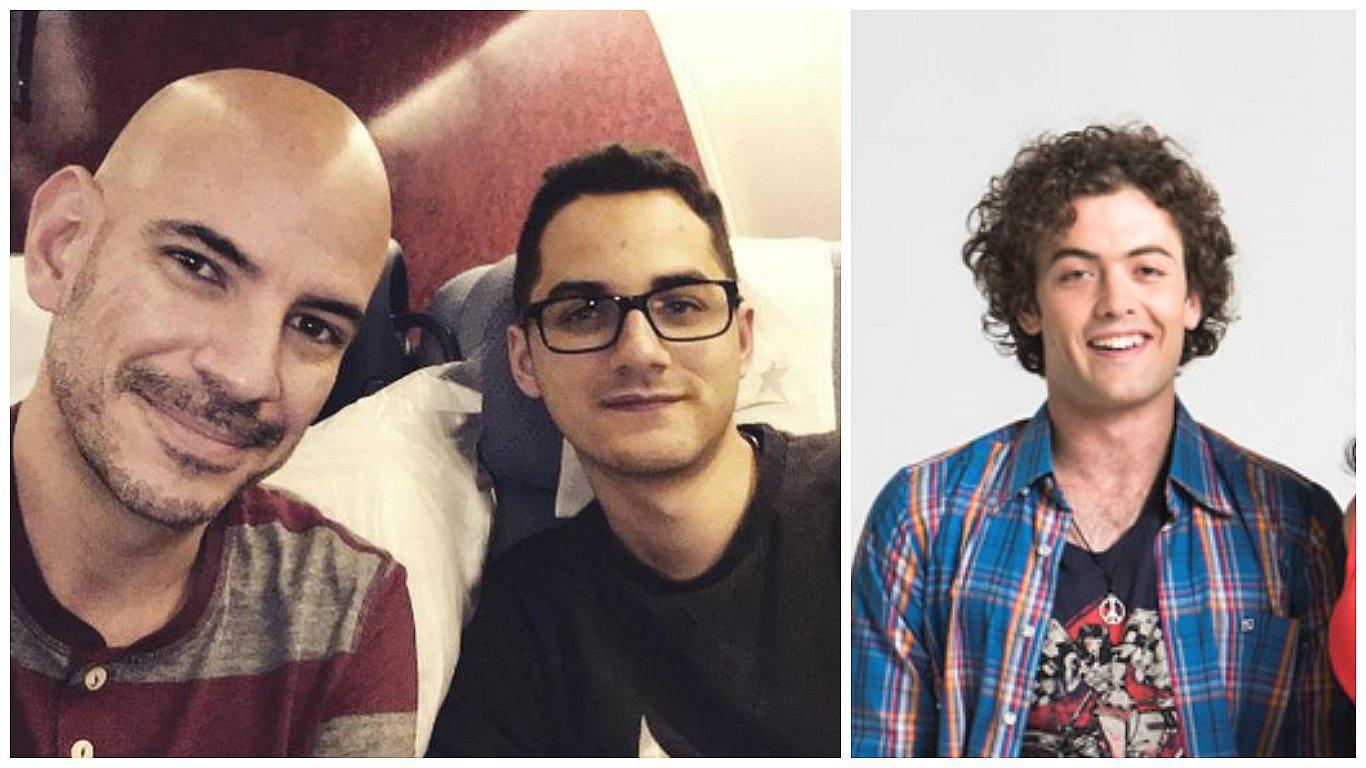 Expareja de Ricardo Morán y actor Fernando Luque protagonizan apasionado beso (VIDEO)