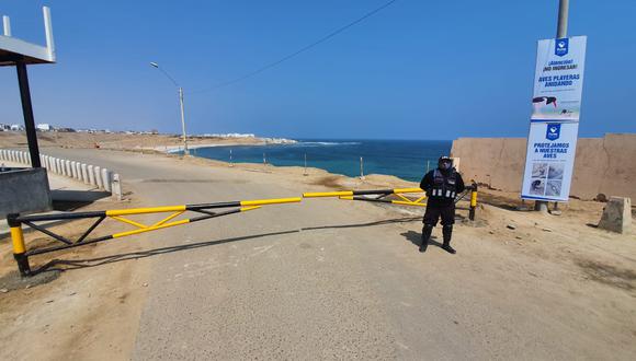 Desde el 12 de agosto se cerró el acceso a la playa El Silencio que se suma a las otras seis del distrito del sur. (Foto: Municipalidad de Punta Hermosa)
