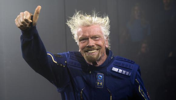 El multimillonario Richard Branson llegó al espacio con una nave de su compañía  Virgin Galactic. (Foto: Don Emmert / AFP)