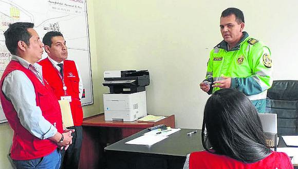 Contraloría inspeccionó varias comisarías de la provincia de Pisco