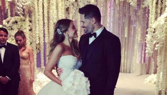 Sofía Vergara se casó con el actor Joe Manganiello (VIDEO)