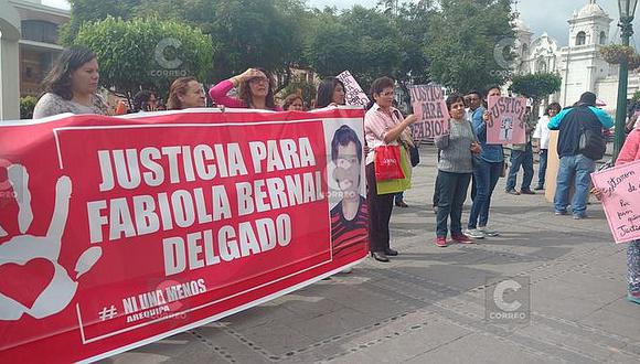 Familiares de Fabiola Bernal reclaman justicia, porque sospechoso quedó libre