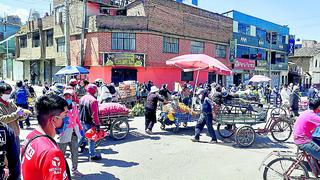 ​Comercio informal es el generador de los focos de contagio del coronavirus en Huancayo 
