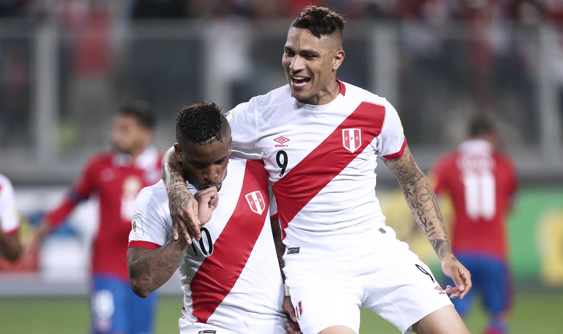 PARTIDO DE FUTBOL POR LAS ELIMINATORIAS A RUSIA 2018 ENTRE PERU Y CHILE, JUGADO EN EL ESTADIO NACIONAL.