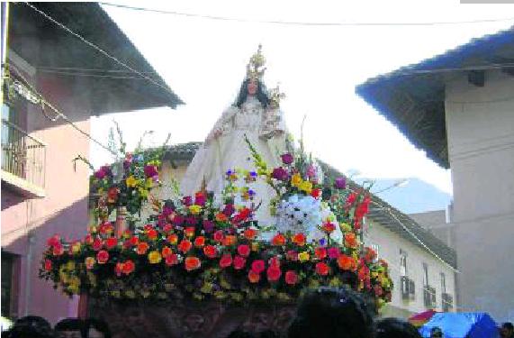 Huamachuco en fiesta por Virgen de Alta Gracia