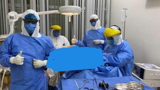 Operan con éxito de apendicitis a paciente con coronavirus en Hospital Regional de Ica