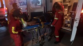 Llegan 21 heridos al hospital de Nasca tras brutal accidente en el cruce Acarí