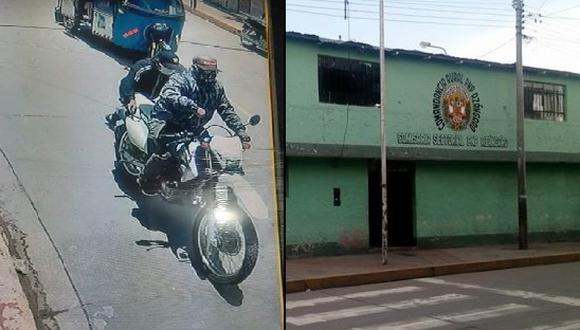 El robo ocurrió a una cuadra de la Comisaría PNP Sectorial de Azángaro. (Foto: Difusión)
