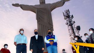 Inauguran Cristo Redentor de Chiclayo y vecinos esperan convertirlo en atractivo turístico