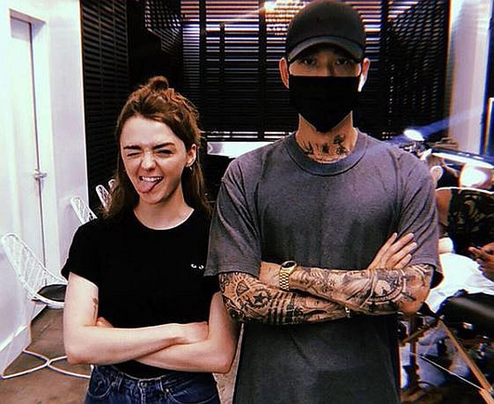 Game of Thrones: Maisie Williams se despide de la serie con tatuaje (FOTOS)