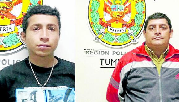Tumbes: Capturan a dos personas por el delito de robo agravado