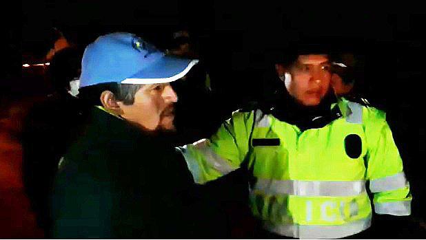 Cotabambas: Intervienen al alcalde en camioneta municipal en presunto estado de ebriedad