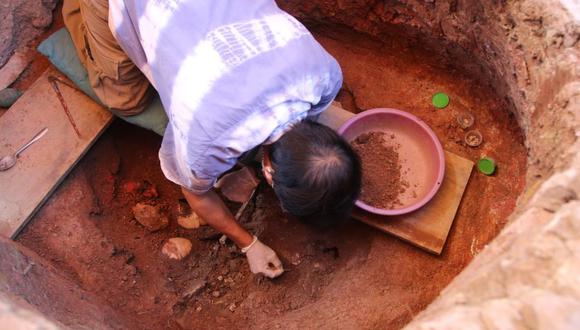 Descubren tumba de sacerdote con más de 3 mil años de antigüedad en el Complejo Arqueológico Pacopampa, en Cajamarca. (Foto: Ministerio de Cultura)