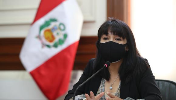 Mirtha Vásquez aclaró que el destino de lo que se recaude con la reforma tributaria será exclusivamente usado para el cierre de brechas sociales. (Foto: GEC)