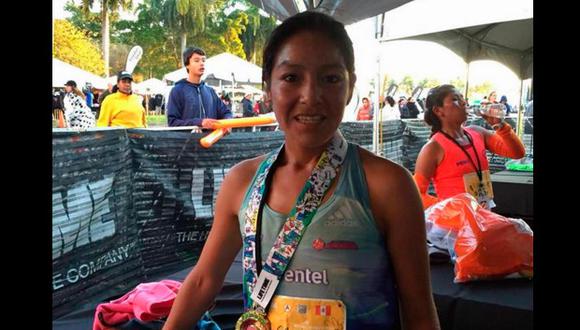Inés Melchor ganó maratón en Miami y bate récord Sudamericano 