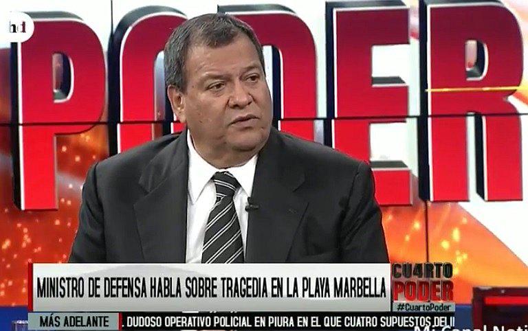 Ministro Nieto Montesinos ofrece pensión y seguro a los familiares de los militares fallecidos (VIDEO)