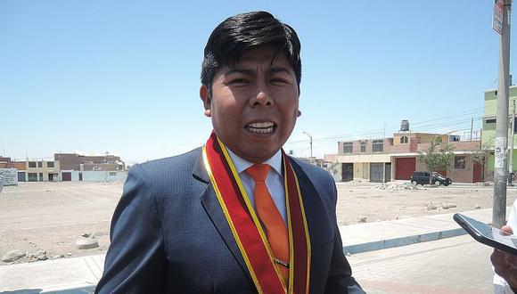 Burgomaestre postula a la alcaldía de Tacna, por lo que ha manifestado que las denuncias en su contra responden a intereses políticos. (GEC)