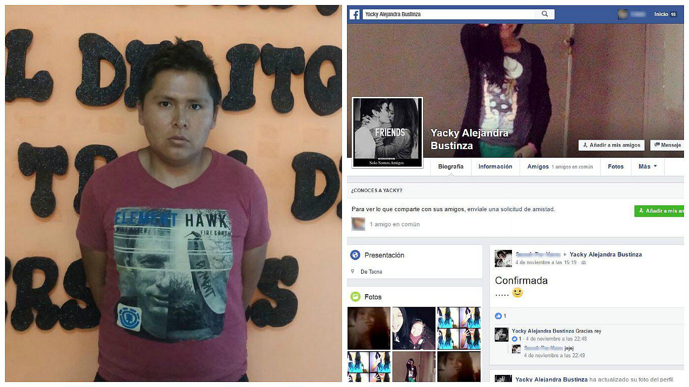 Sujeto se hacía pasar por 'mujer' para captar niñas por Facebook y violarlas