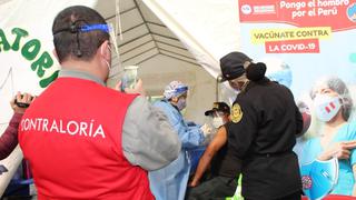 Huancavelica: Comienza vacunación de más de mil policías