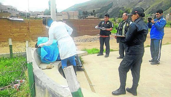 Huancavelica: Hallan cadáver en plena plaza 