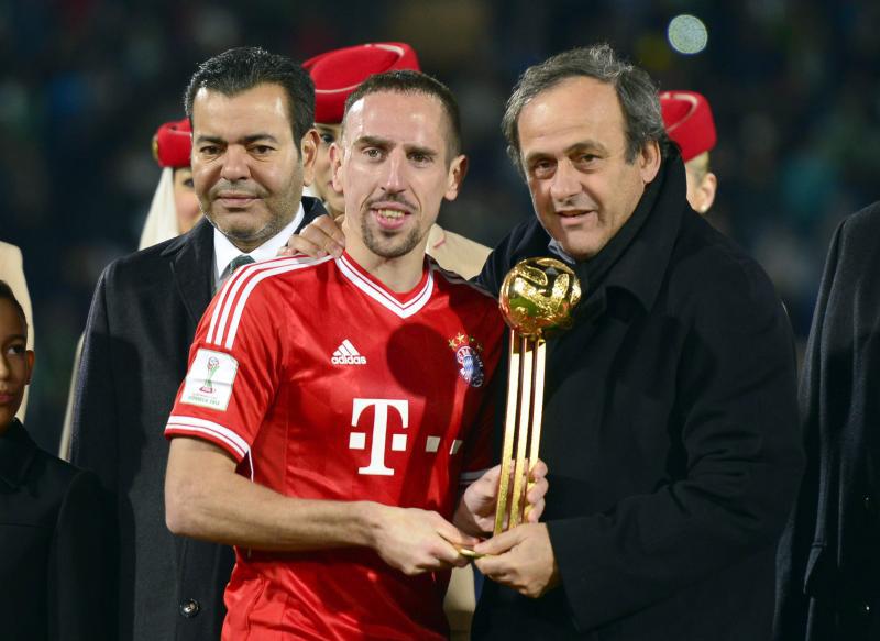 Franck Ribery el "hombre del año" para revista 'Kicker'