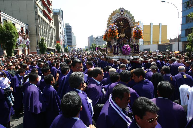 Semana santa: Señor de los Milagros saldrá en procesión
