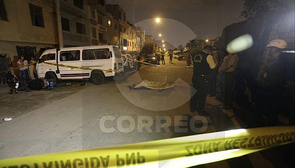 ​Cercado de Lima: Hombre es asesinado a balazos en un aparente ajuste de cuentas (FOTOS)
