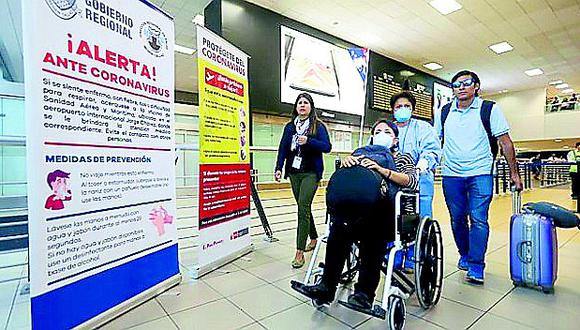 Aeropuertos en Piura en alerta por el coronavirus