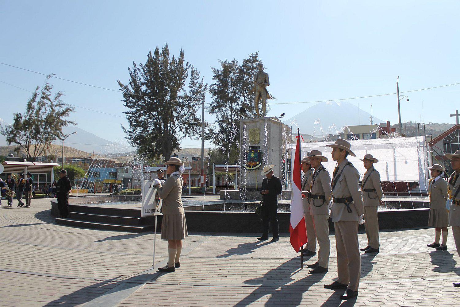 Conmemoran los 229 años del natalicio de Mariano Melgar