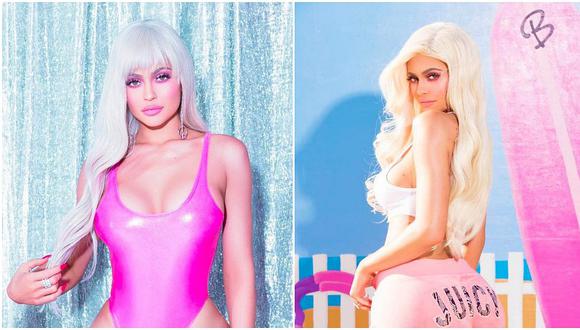 Kylie Jenner se convierte en una sexy Barbie y causa furor en Instagram